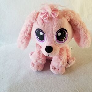 Little Tikes Rescue Tales Pink Poodle Puppy Plush Interactive Stuffed Toy Works